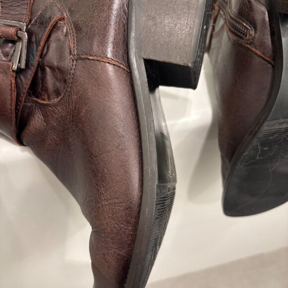 Women's leather boots - Picture 5 of 6